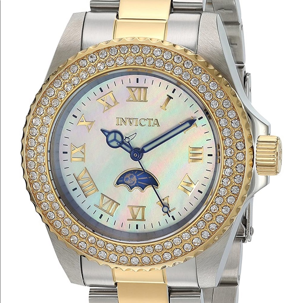 Invitation two tone watch